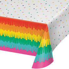 Fiesta Fun Plastic Table Cover 54in x 102in