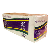 Lunch Napkins White 1 ply 500ct