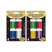 4 Color Glitter Shaker - 4 Assorted Colors