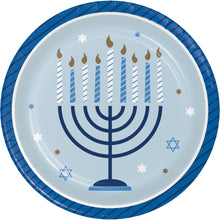 Hanukkah Celebration 7in Plates 8ct