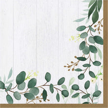 Eucalyptus Greens Lunch Napkins 16ct