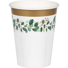 Eucalyptus Greens 12oz Paper Cups 8ct