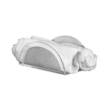 Clear Plastic Guest Towel Holder