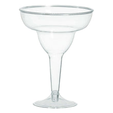 12oz Clear Plastic Margarita Glasses 10ct