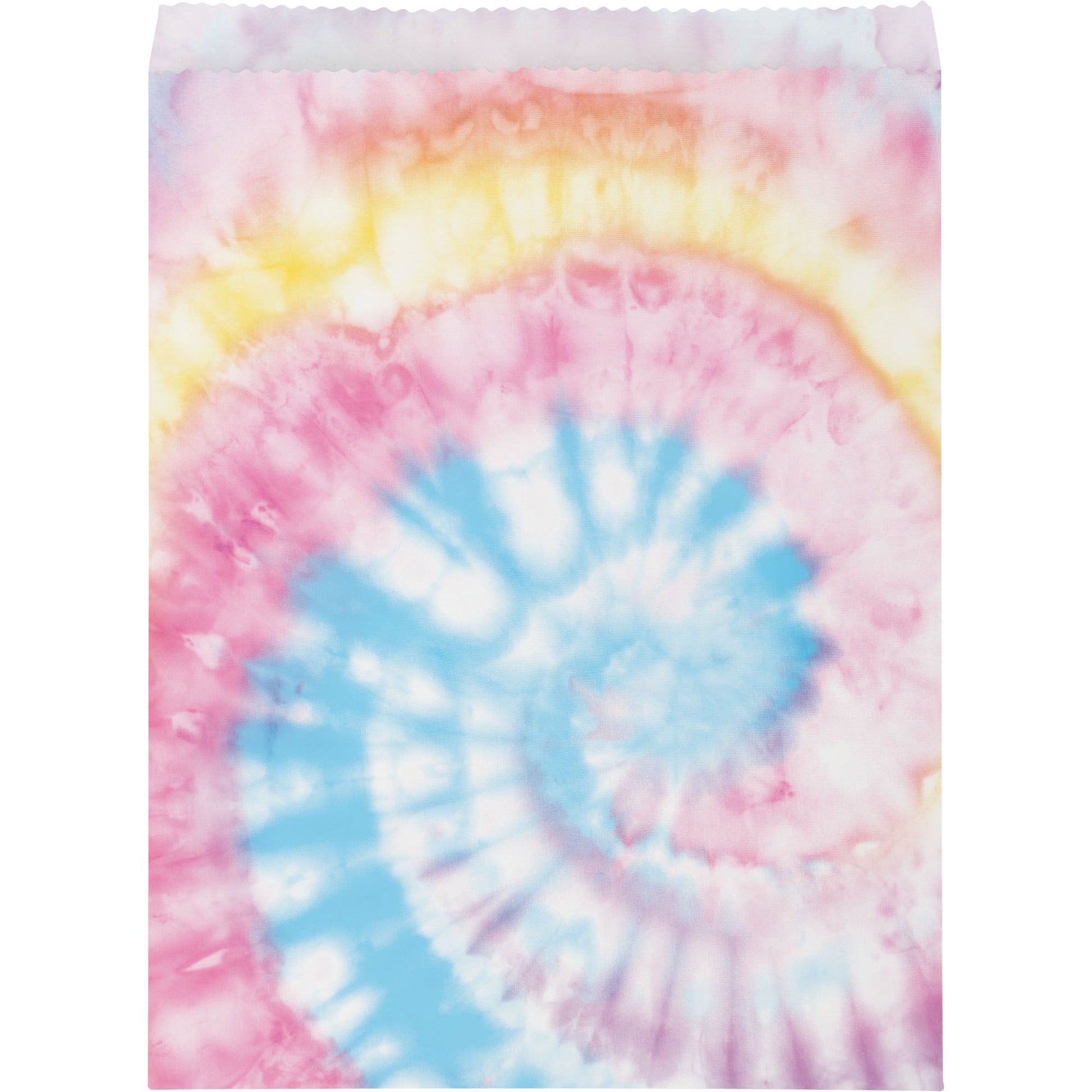 Tie Dye Party Paper Treat Bag 8ct