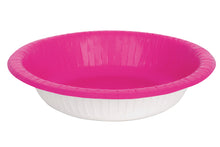 Neon Pink 20oz Paper Bowls 20ct
