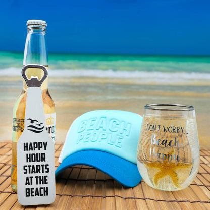 Beach - 7" Bottle Opener Magnet