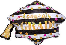 S29 Gold Congrats Grad 31in Balloon