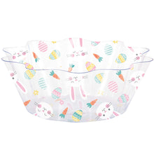 Easter Fluted Plastic Bowl 8in