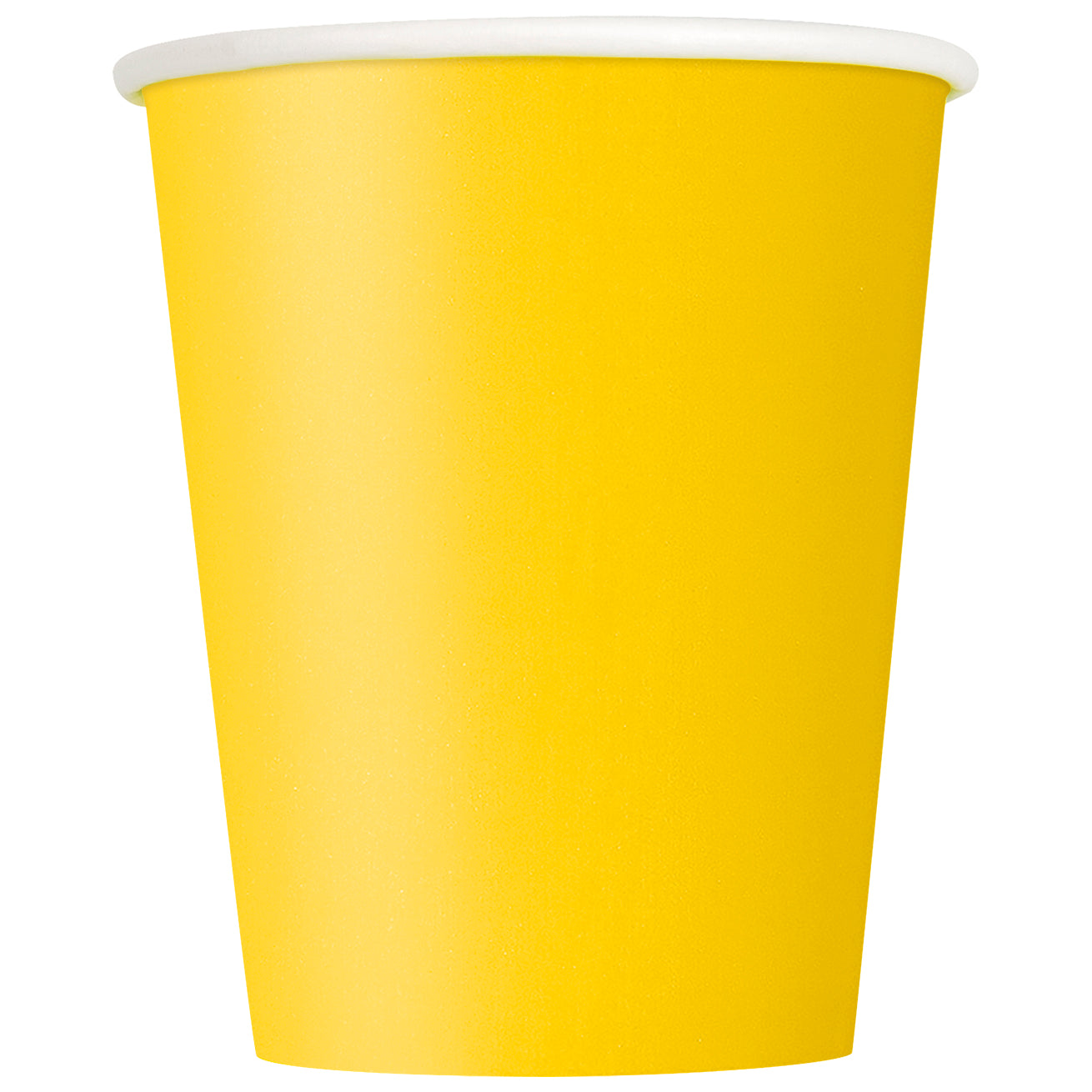 Sunshine Yellow 9oz Paper Cups 20ct