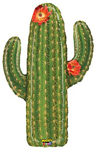 Mighty Cactus 38in SuperShape Balloon