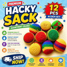 Premium Hacky Sack – Crochet Footbag 1pc Assorted
