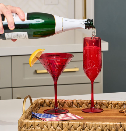 Martini Classic | Red | 8 Oz