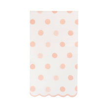 Baby Pink Polka Dot Dinner Napkins 24ct