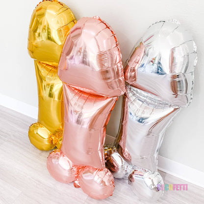#606B Giant Penis Foil Balloon