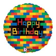 #053 Block Birthday 18in Balloon