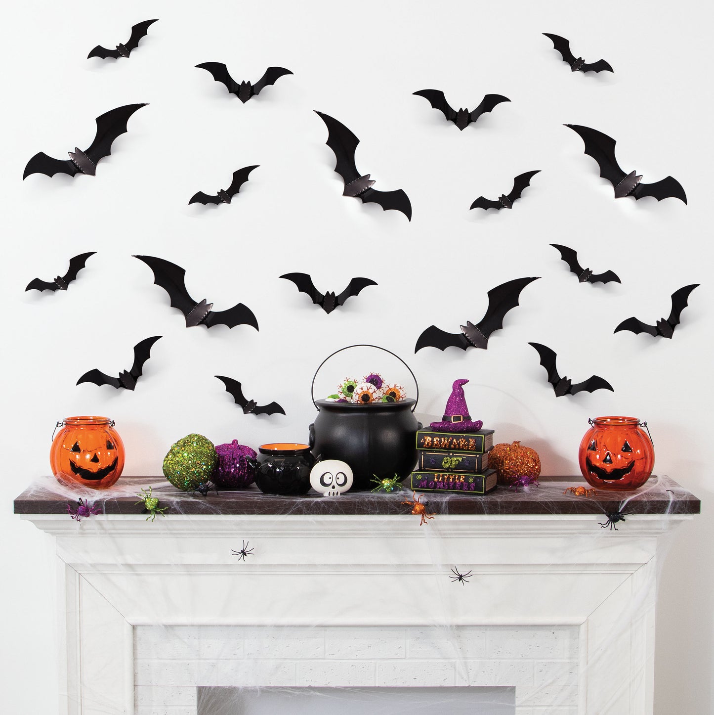 Halloween Wall Cutout Decals 50ct