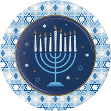 Hanukkah Celebration 9in Plates 8ct
