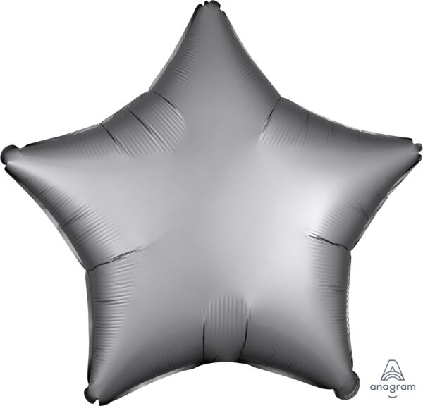 Luxe Platinum Star 18in Balloon