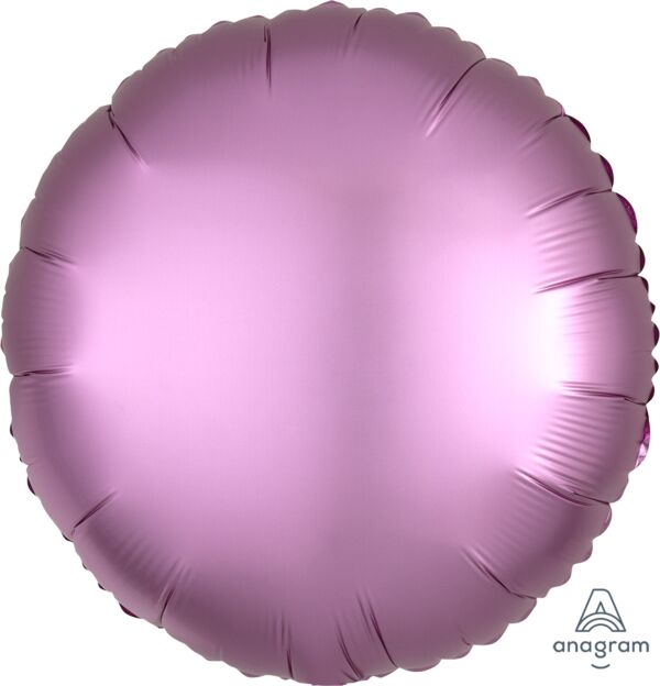 Luxe Flamingo Pink Round 18in Balloon
