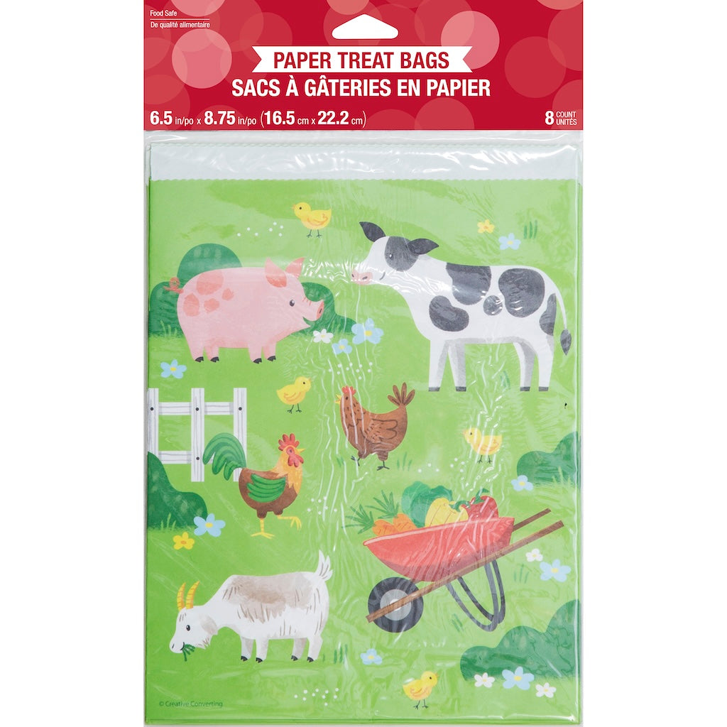 Farm Animals Treat Bags