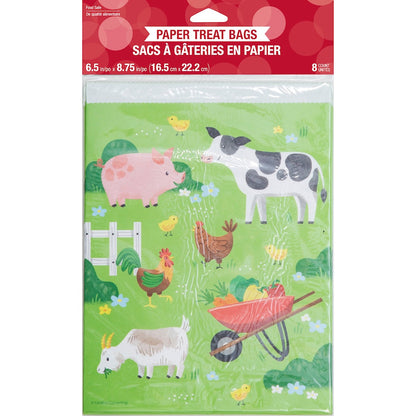 Farm Animals Treat Bags