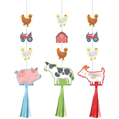 Farm Animals Tassles