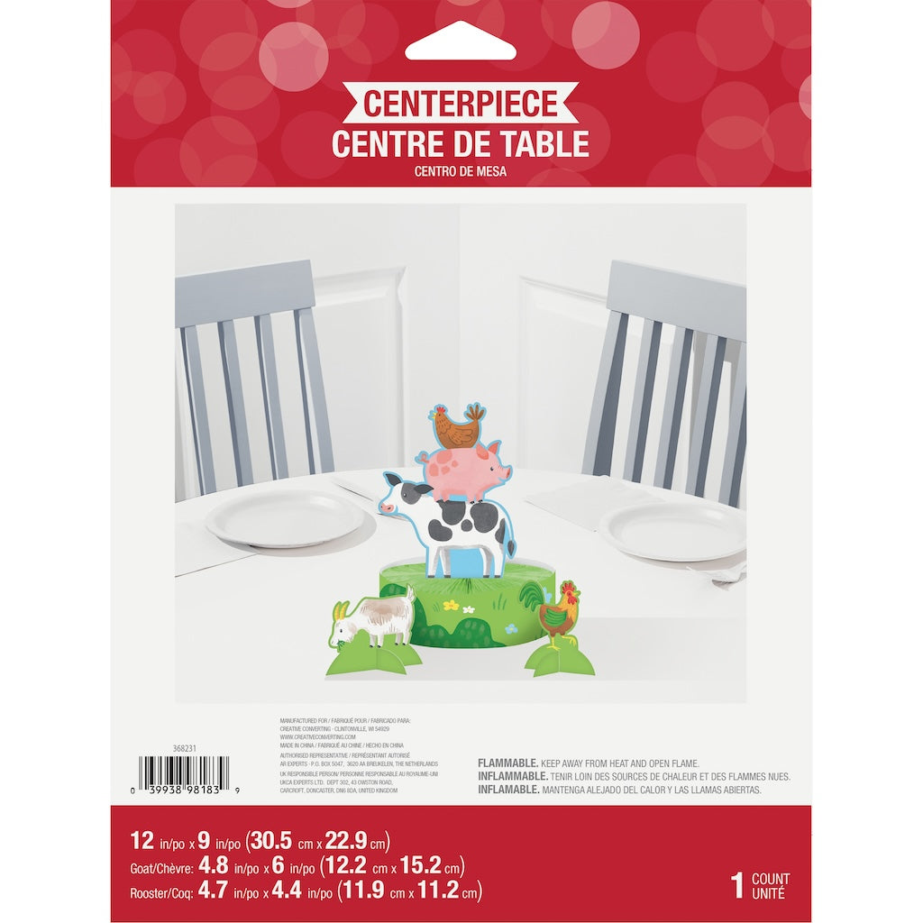 Farm Animals Centerpiece