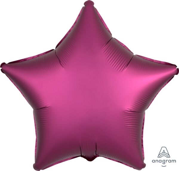 Luxe Pomegranate Star 18in Balloon