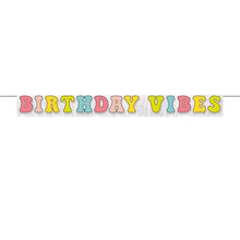 Flower Power Letter Banner w/ Fringe