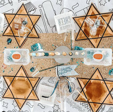 Hanukkah Coloring Tablecloth | Kids Activity