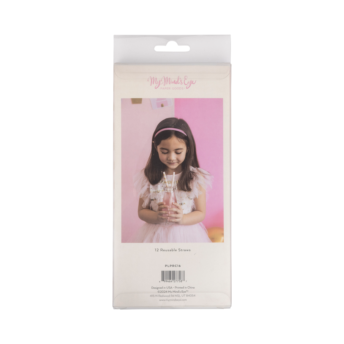 Princess Reusable Straws 12ct