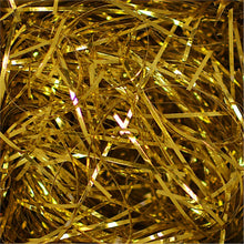 Metallic Gold Crinkle Cut Shred Tissue Paper 1.5oz