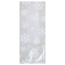 White Snowflake Cello Bags 20ct