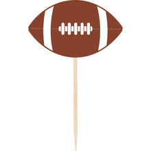 Football Wooden Picks 50ct