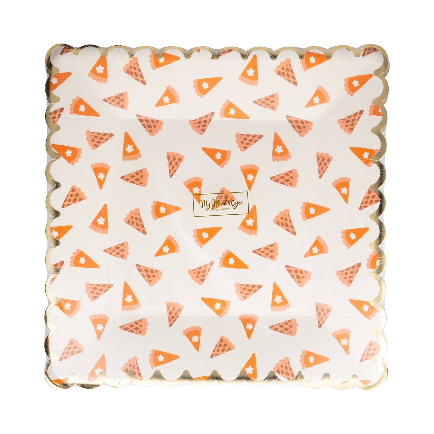Scatter Pie 8in Dessert Paper Plate 8ct