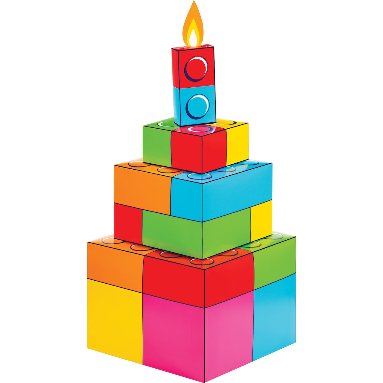 Block Bash 3D Centerpiece