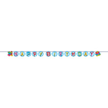 Block Bash Ribbon Banner Shaped