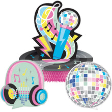 Birthday Beats Honeycomb Centerpiece