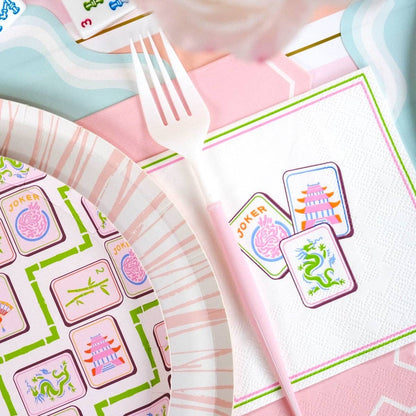 Mahjong Cocktail Napkins 16ct