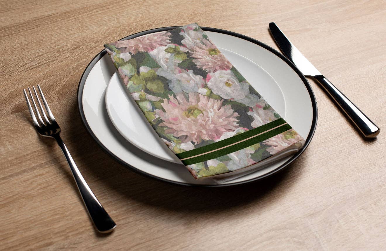 Dahlia - Printed Guest Towel