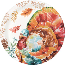 Tasteful Turkey 9in Plates 8ct