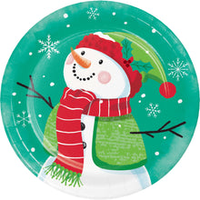 Frosty Friends 7in Plates 8ct