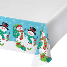 Frosty Friends Paper Table Cover 54 x 96