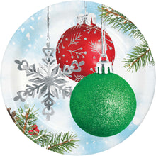 Classical Christmas 9in Plates 8ct