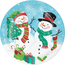 Frosty Friends 9in Plates 8ct
