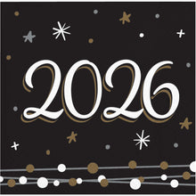 New Years Shimmer Beverage Napkins 16ct