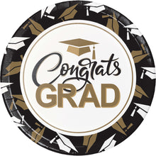 Graceful Grad 9in Plates 8ct