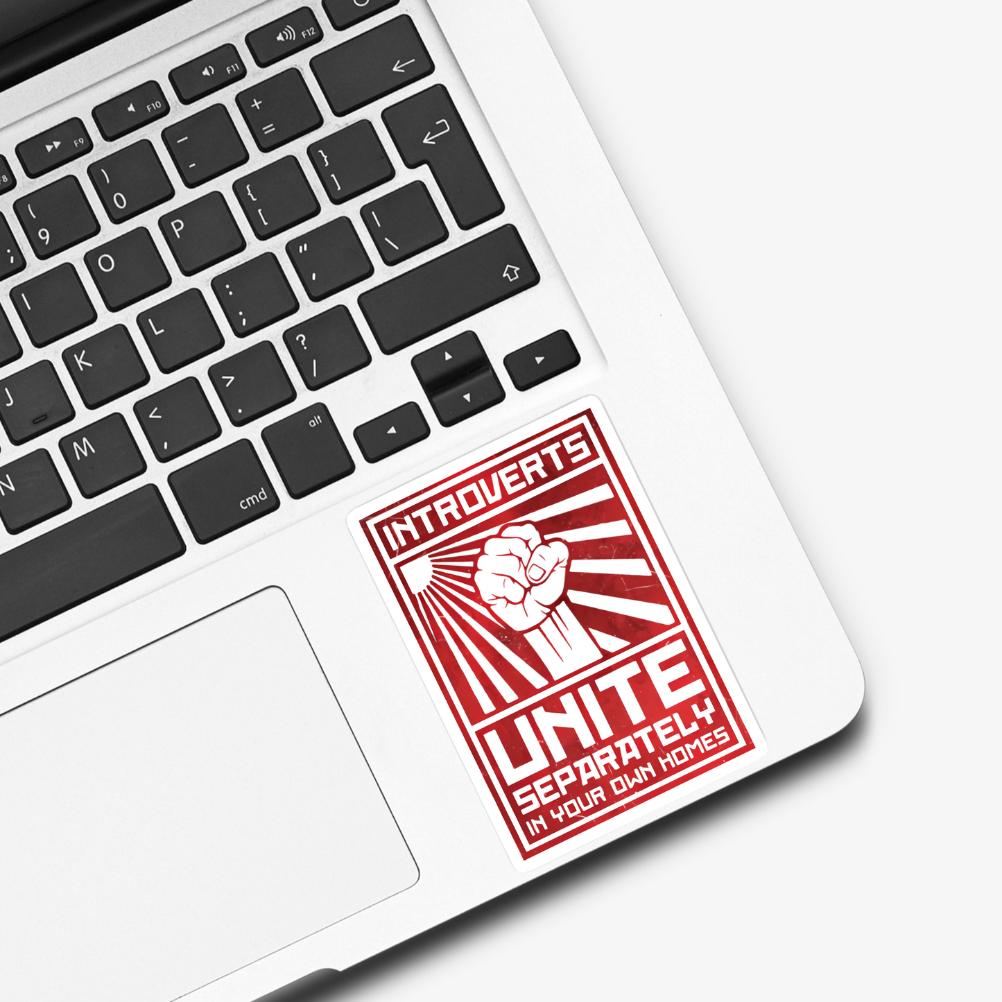 Introverts Unite Sticker