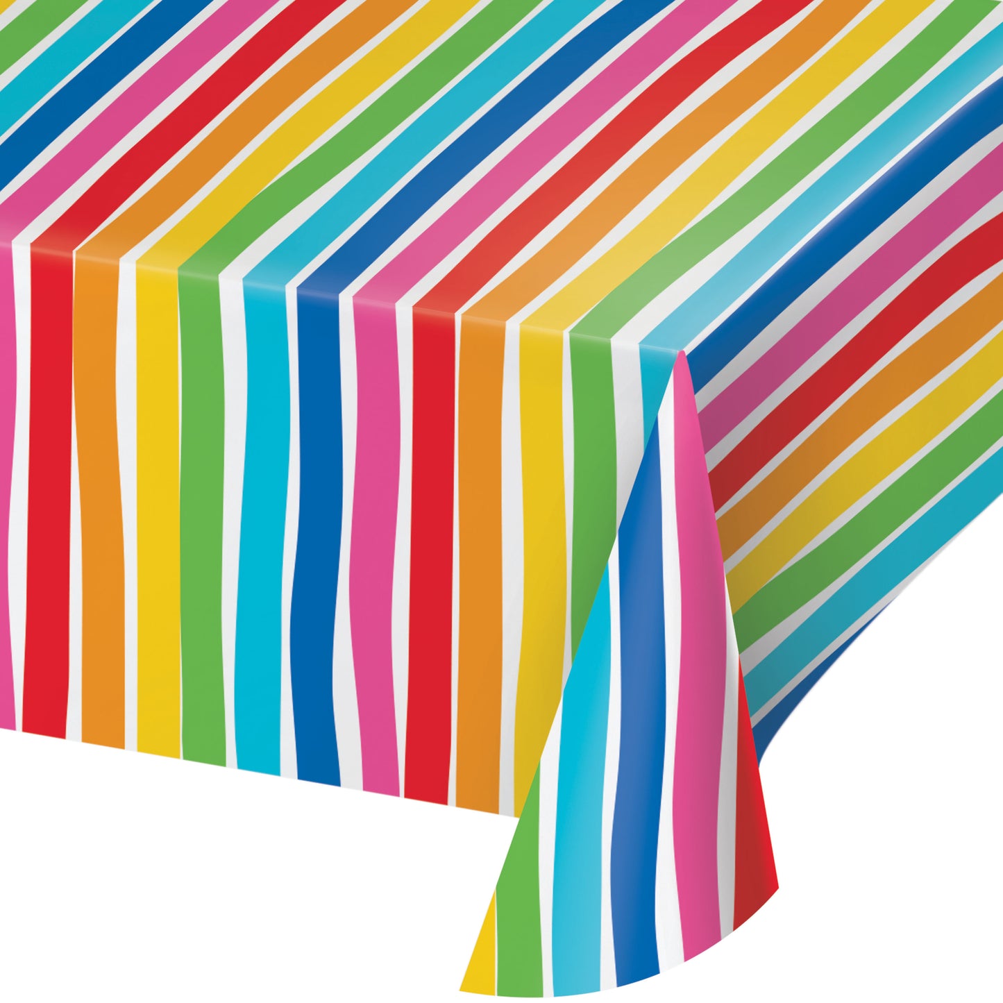 Bright Vibes Paper Table Cover 54"x96"